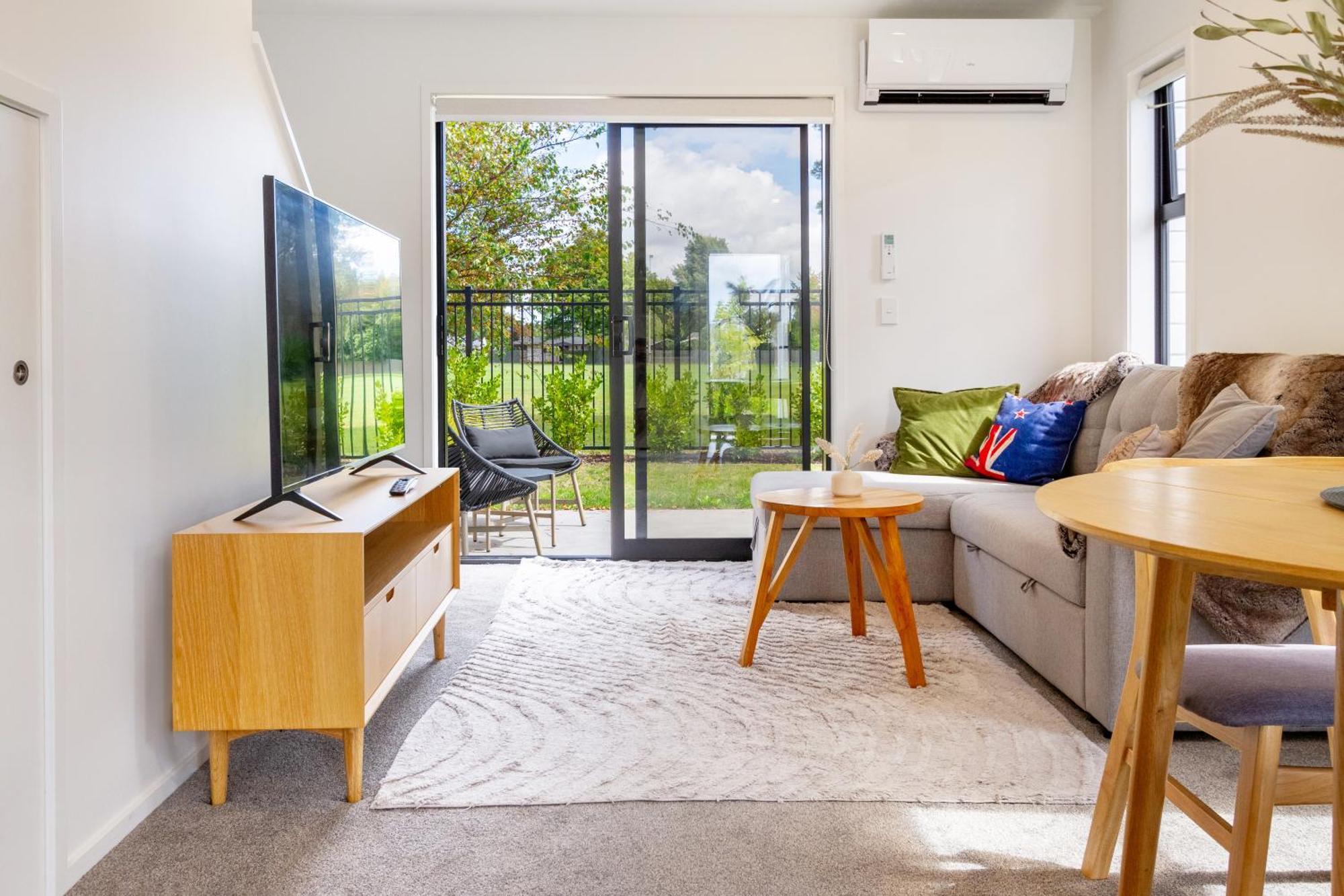 Апартаменты Escape At The Park: 1 Bed 1 Bath W/Carpark Крайстчёрч Экстерьер фото